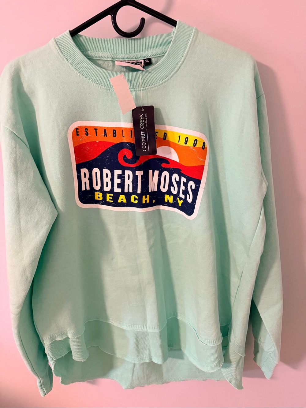 Robert Moses Beach Sweatshirt size XL brand new